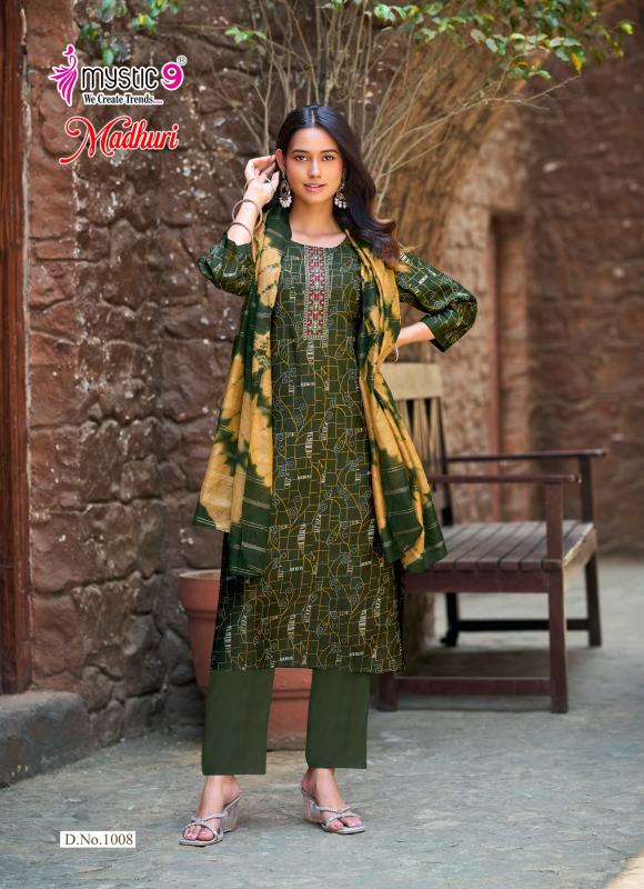 Mystic9 madhuri 1 wholesale kurtis in surat sushira